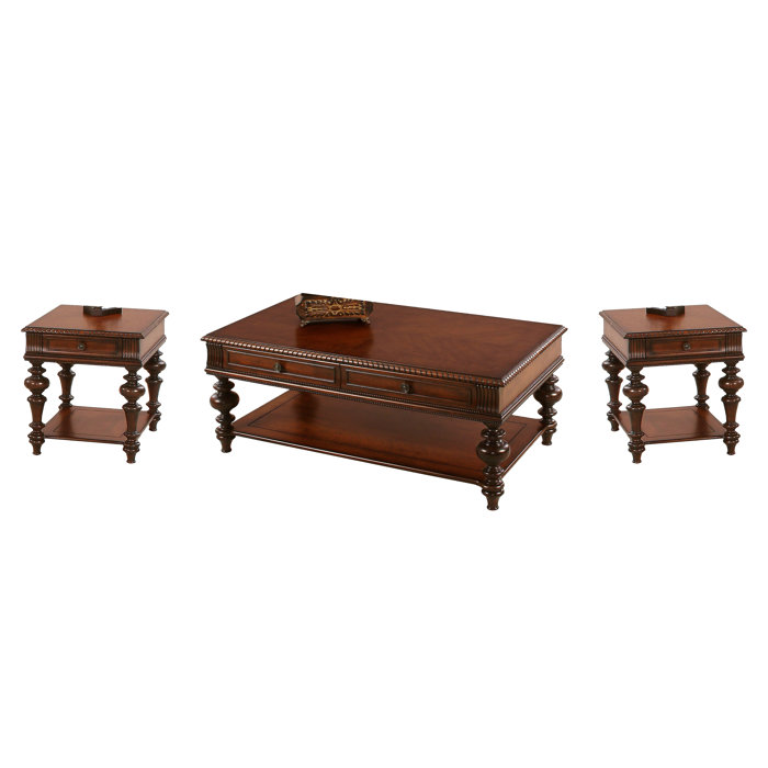 Lark Manor Gully 3 Piece Living Room Table Set & Reviews Wayfair